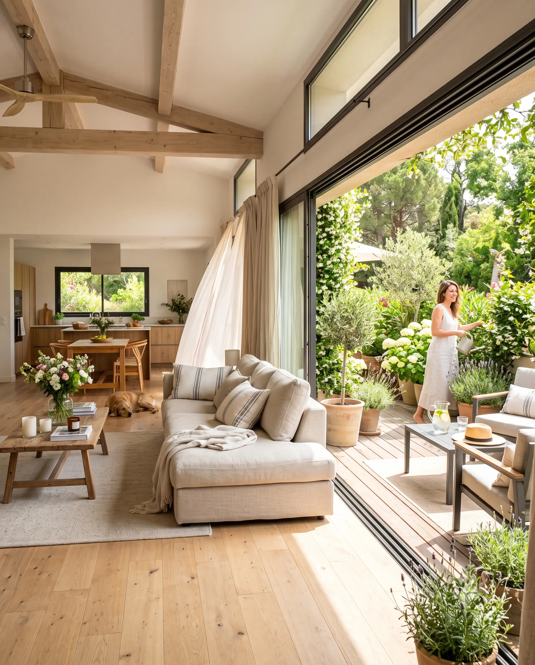 Maison individuelle avec jardin et terrasse à Montauban pour vendre en été